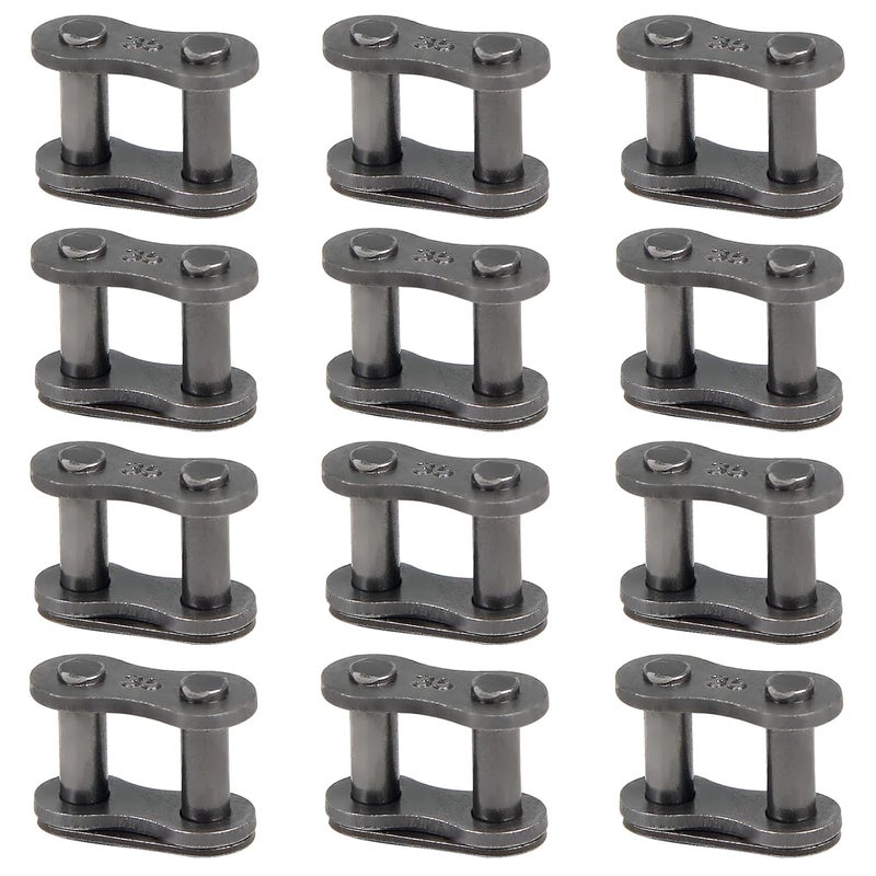 Grngven 12 Pcs #35 Master Link for Bicycle Chain, Chain Master Link, Bike Chain Link Connector for Motorcycles Bicycles Mini Bikes - Image 1
